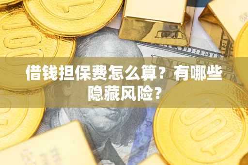 北京借钱担保费怎么算？有哪些隐藏风险？