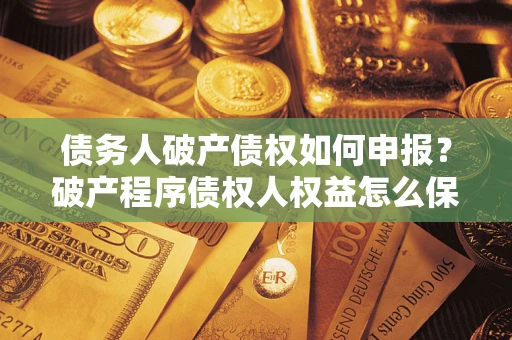 北京债务人破产债权如何申报？破产程序债权人权益怎么保障？