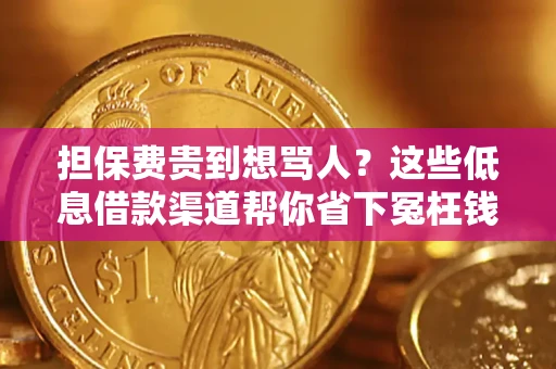 北京担保费贵到想骂人？这些低息借款渠道帮你省下冤枉钱