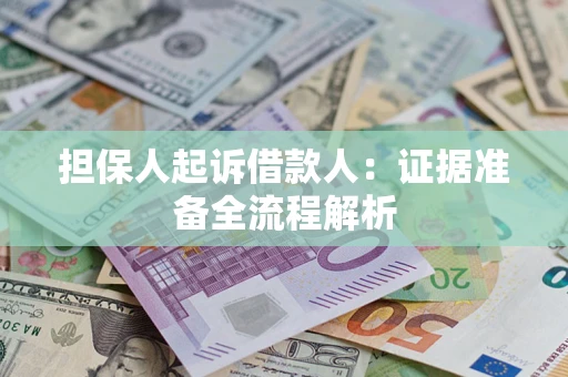 北京担保人起诉借款人：证据准备全流程解析