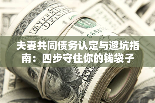 北京夫妻共同债务认定与避坑指南：四步守住你的钱袋子