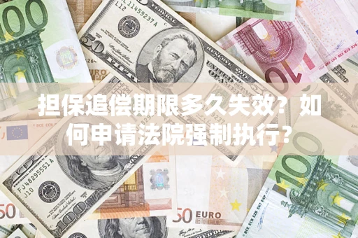 北京担保追偿期限多久失效？如何申请法院强制执行？