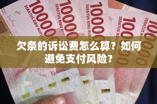 北京欠条的诉讼费怎么算？如何避免支付风险？